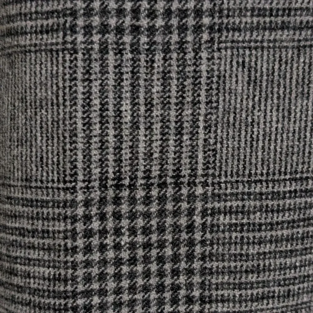 Banana Republic Grey Glen Plaid Patterned Top Coat - Size L